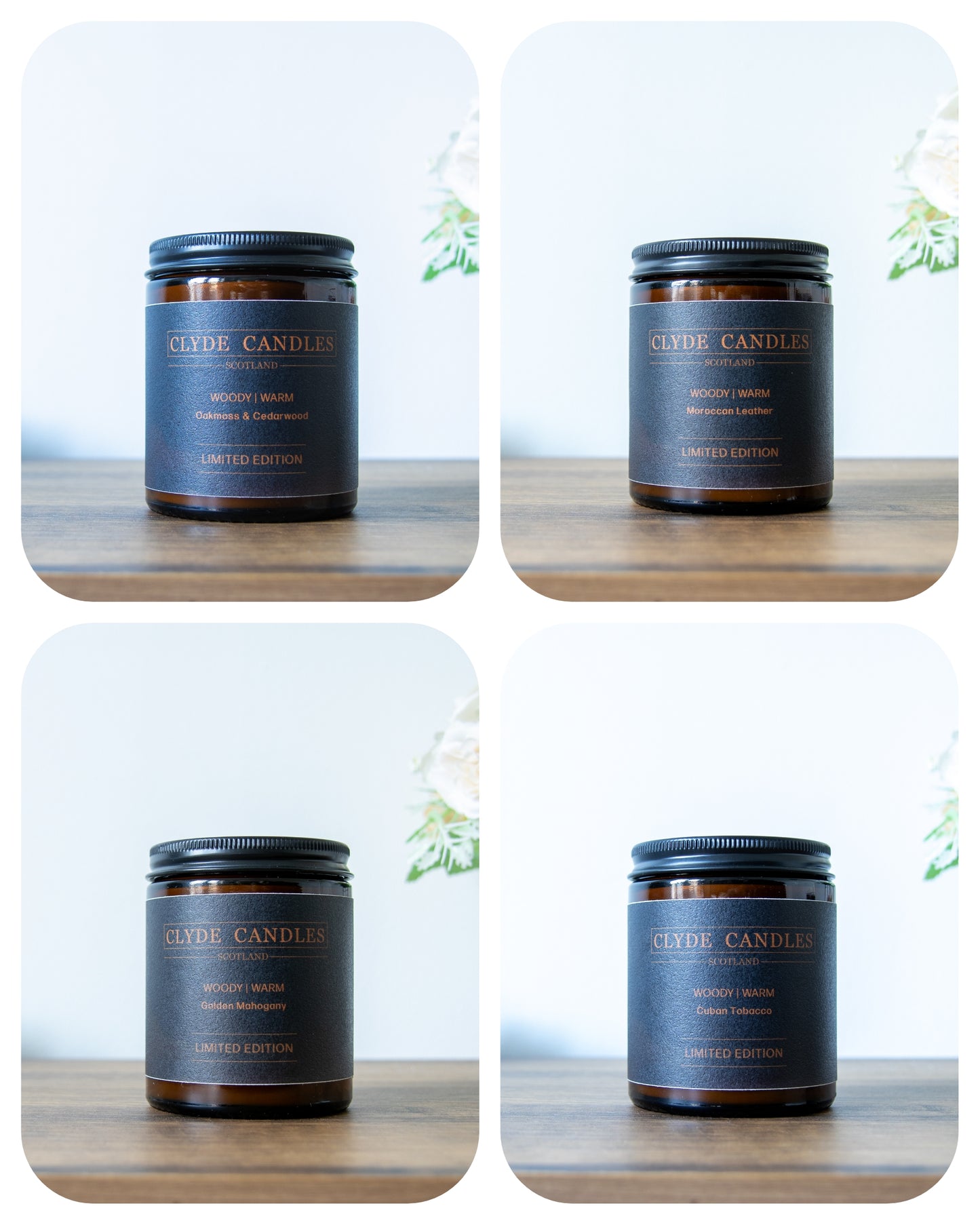 The Complete Amber Jar Candle Collection – Save £10 and enjoy FREE delivery!