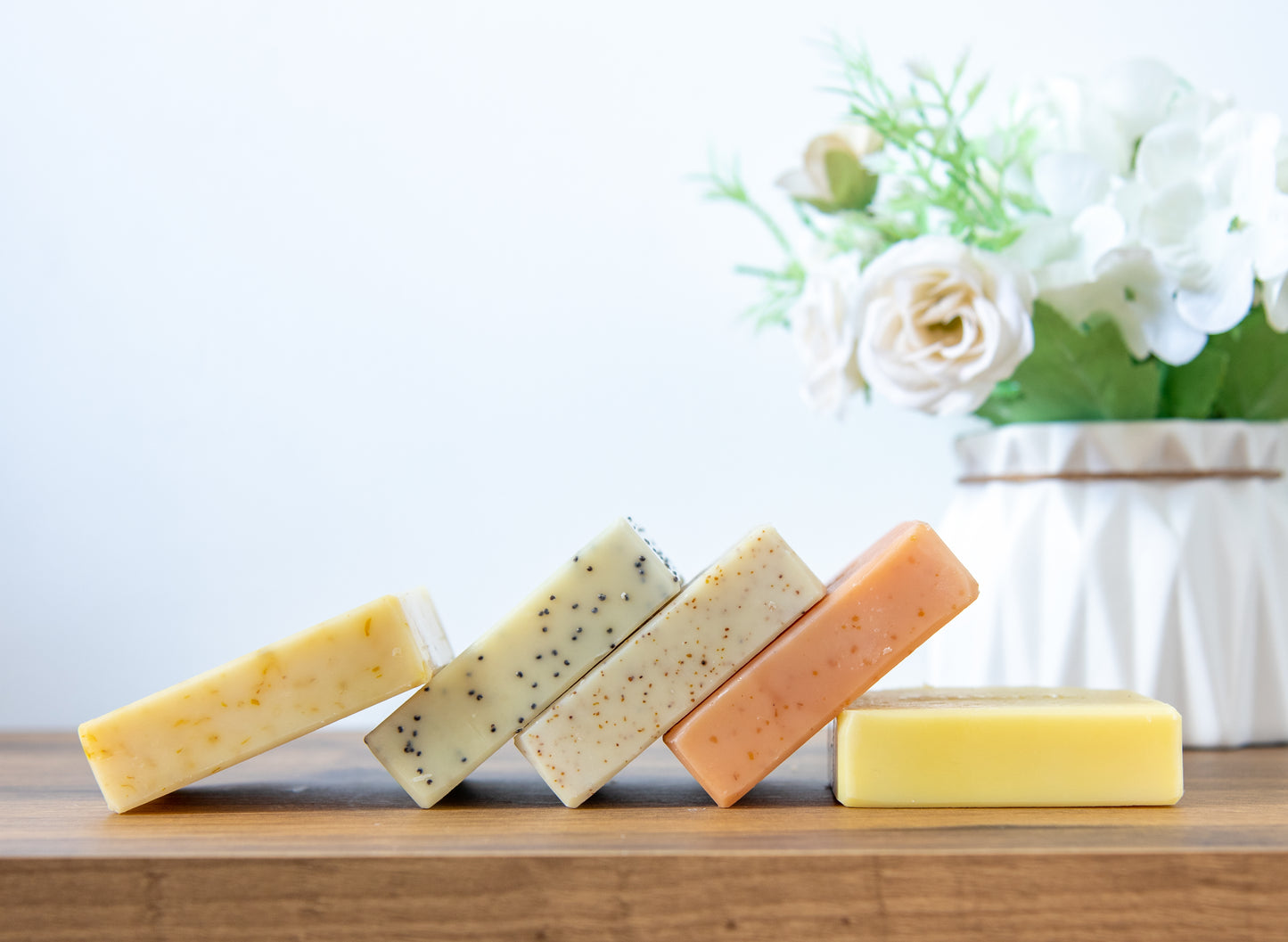 Grapefruit, Sweet Orange and Calendula Soap - Clyde Soaps , Cold Process, Palm Oil & Plastic Free, Eco Gift, UK Handmade Vegan, Cruelty Free