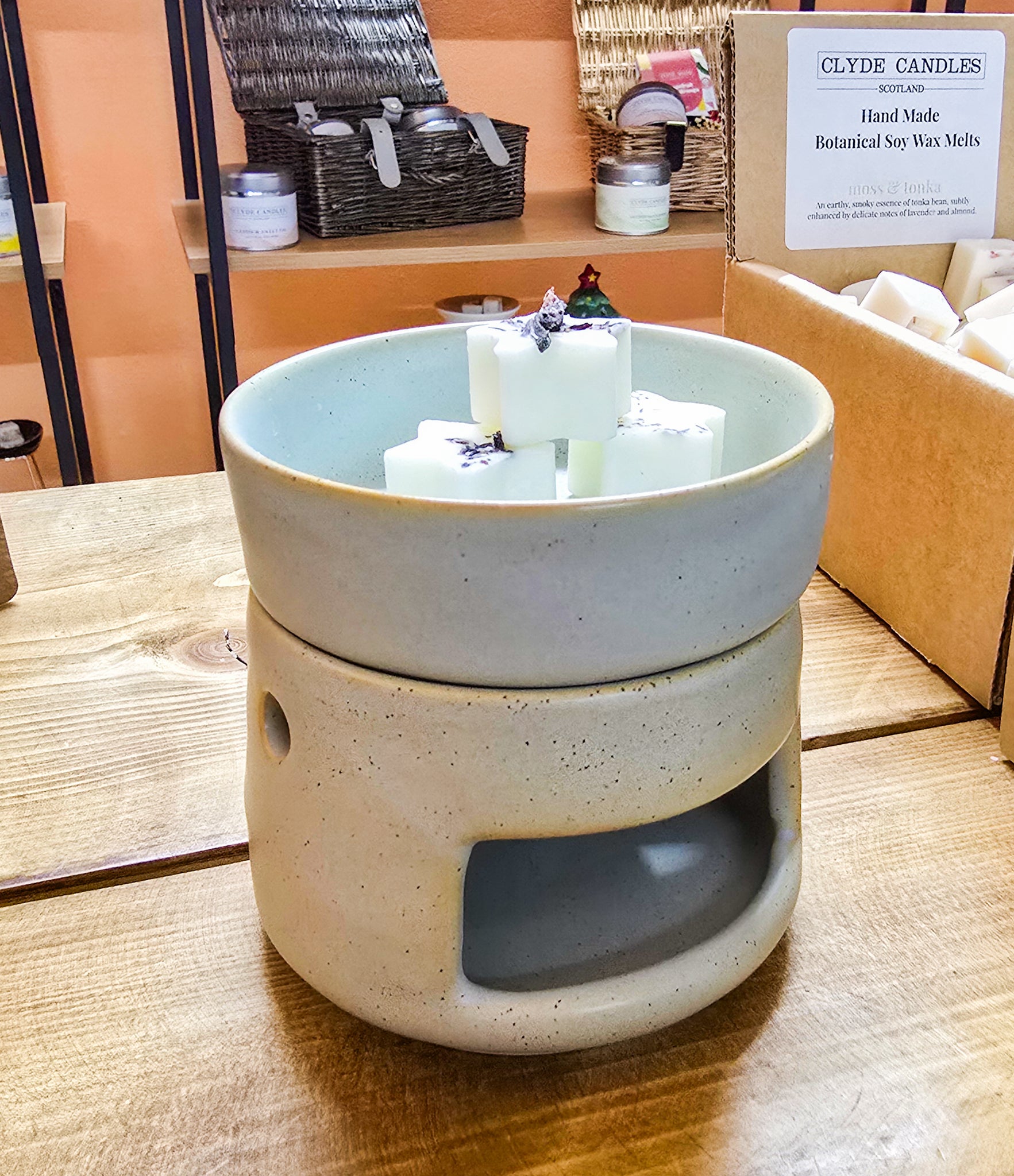 European Ceramic Aromatherapy Wax Melt Warmer