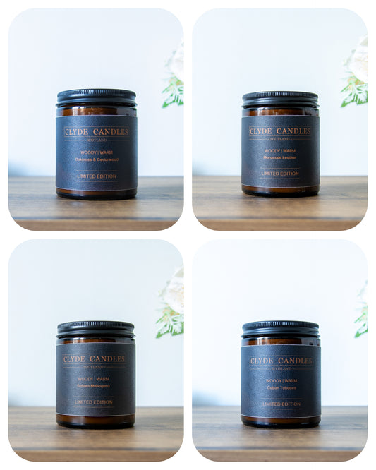 The Complete Amber Jar Candle Collection – Save £10 and enjoy FREE delivery!