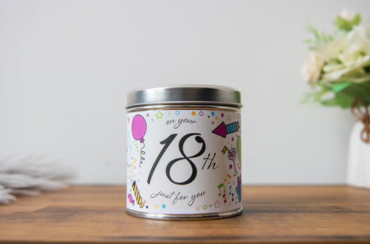 Made For Moments 18th Birthday Soy Candle