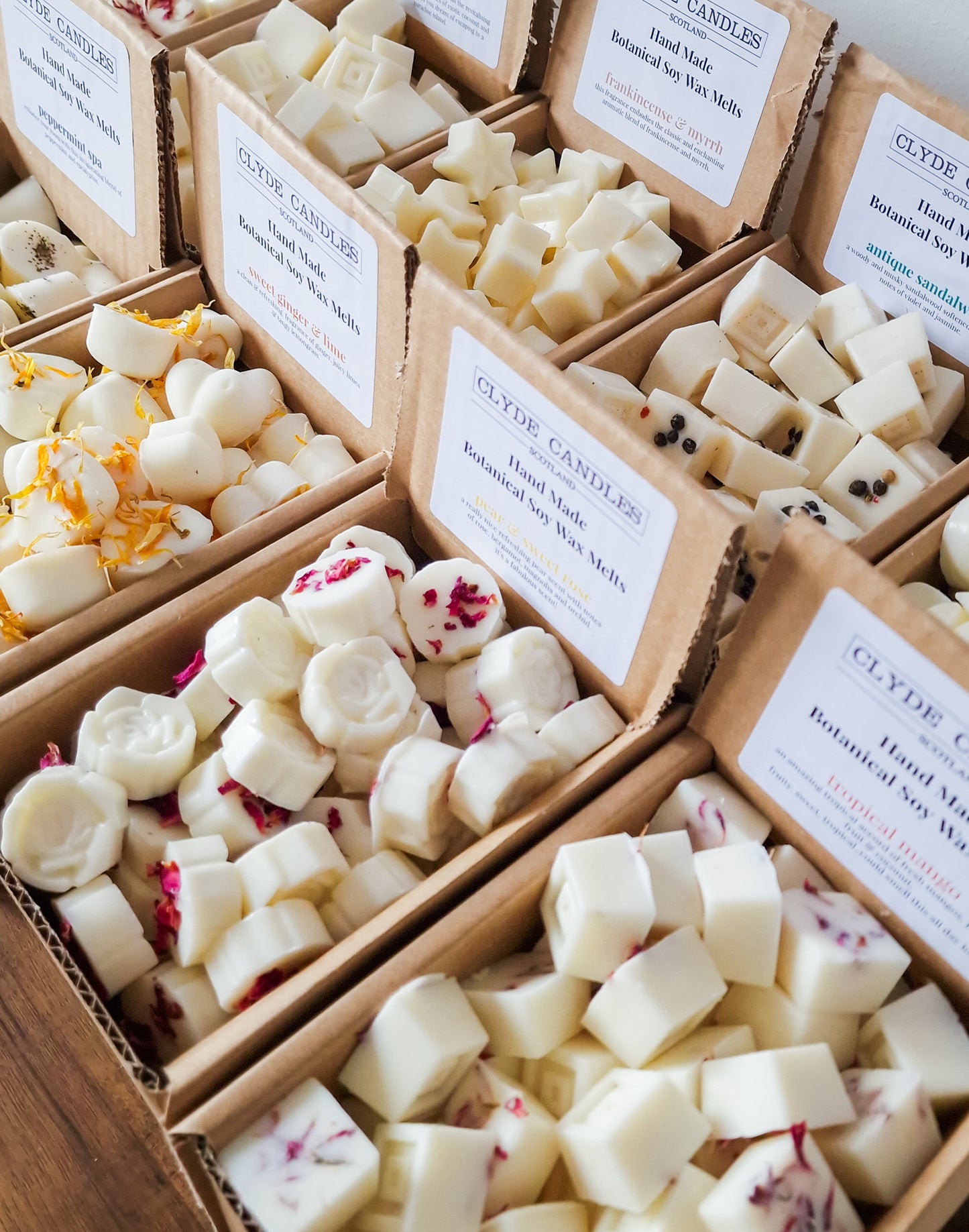clyde candles botanical wax melts