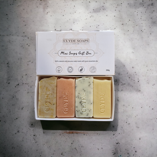 Clyde Soaps Mini soap gift set (4 mini soaps )