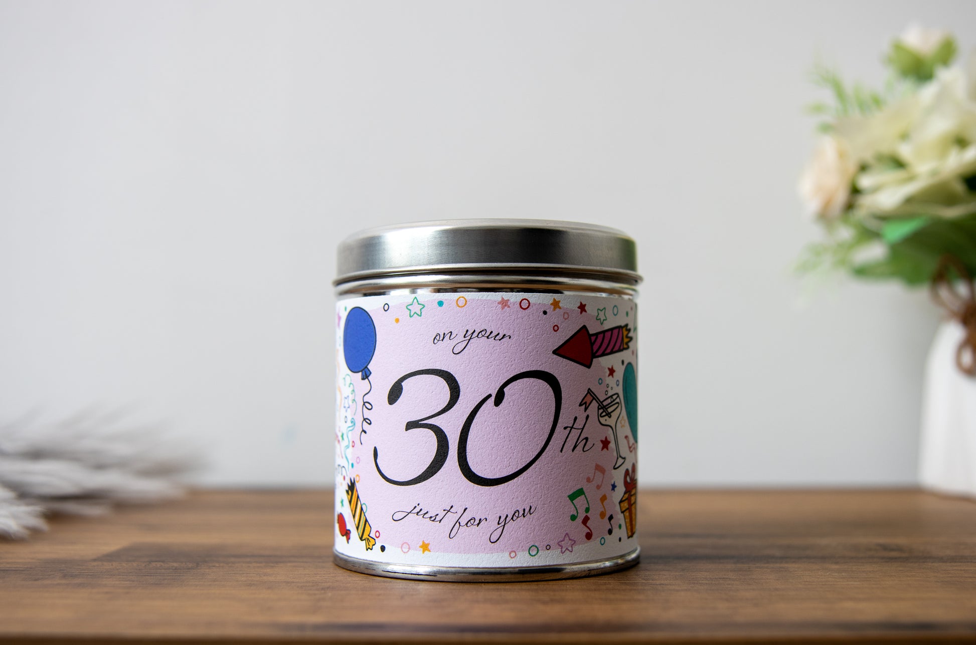 Made For Moments 30th Birthday Candle