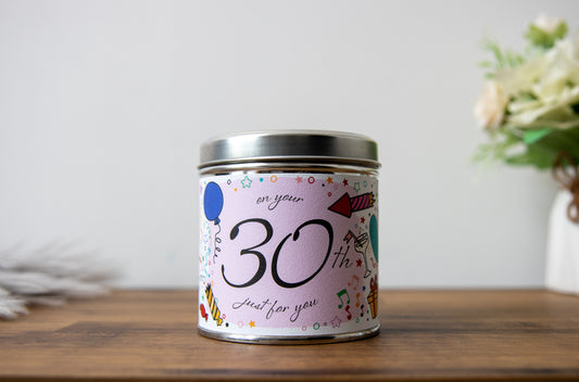 Made For Moments 30th Birthday Candle