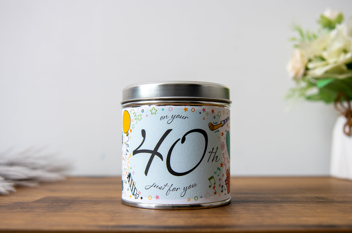 Made For Moments 40th Birthday Candle