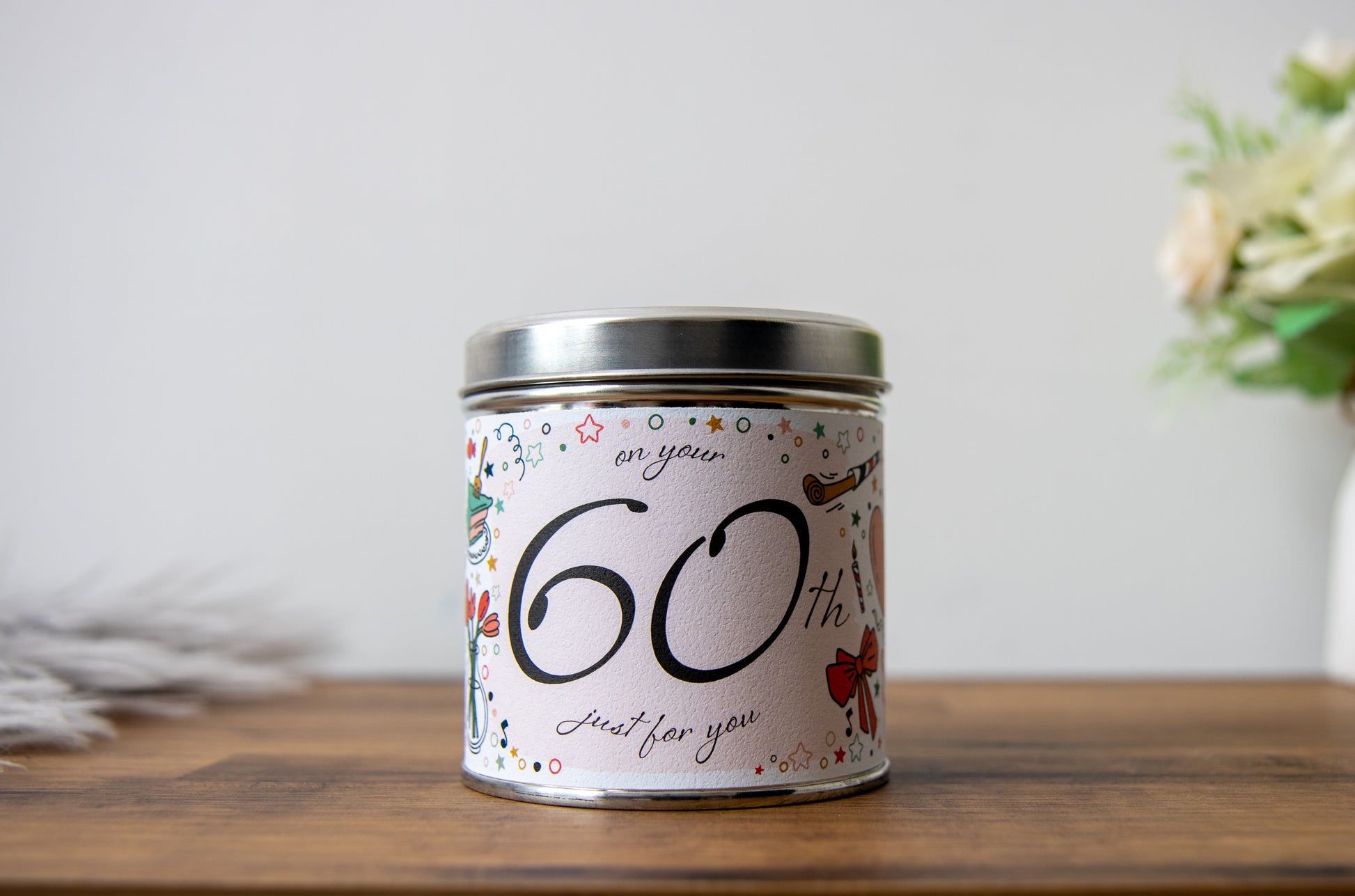 Made For Moments 60th Birthday Candle