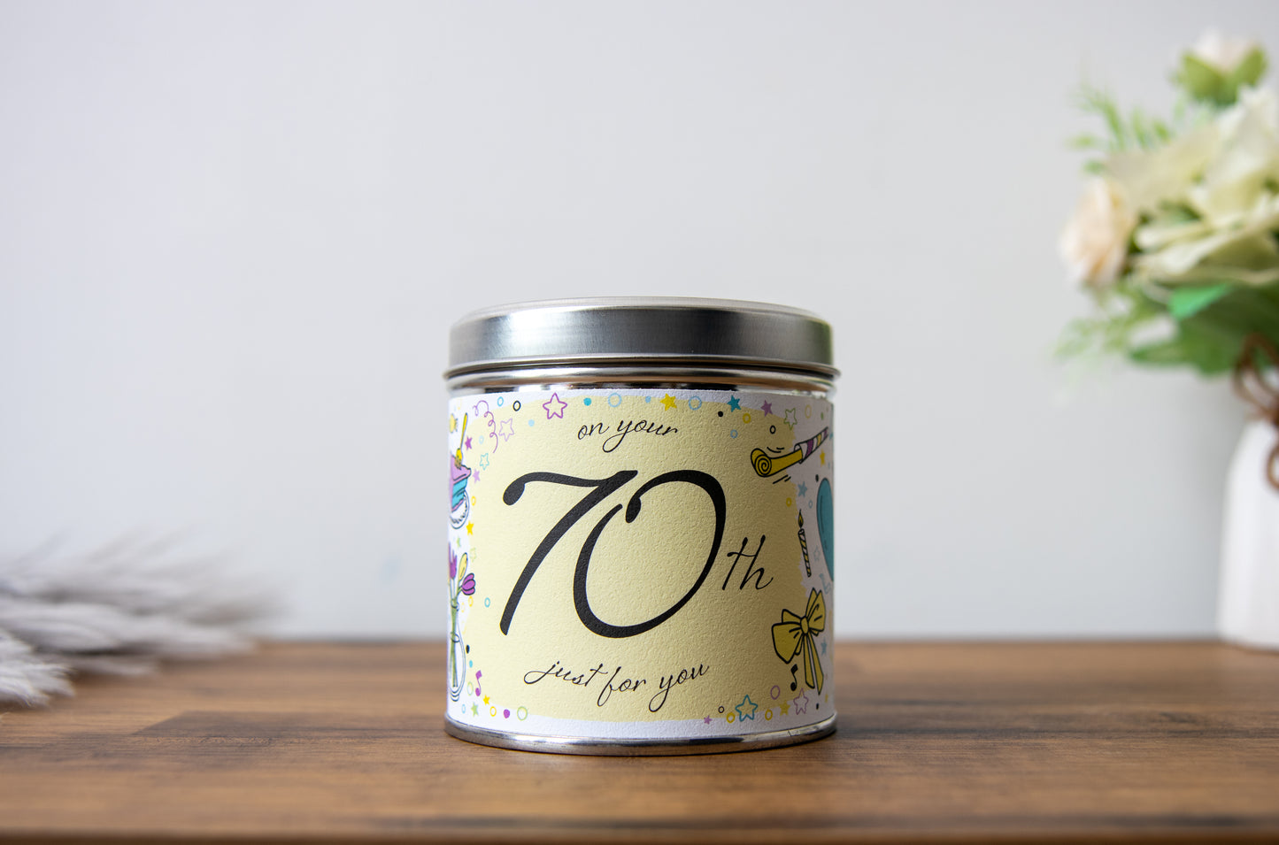 Made For Moments 70th Birthday Candle