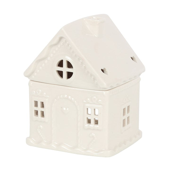 White Gingerbread House Wax Melter