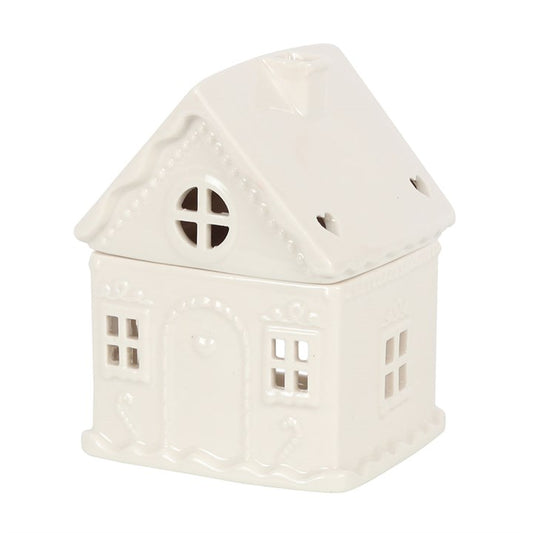 White Gingerbread House Wax Melter