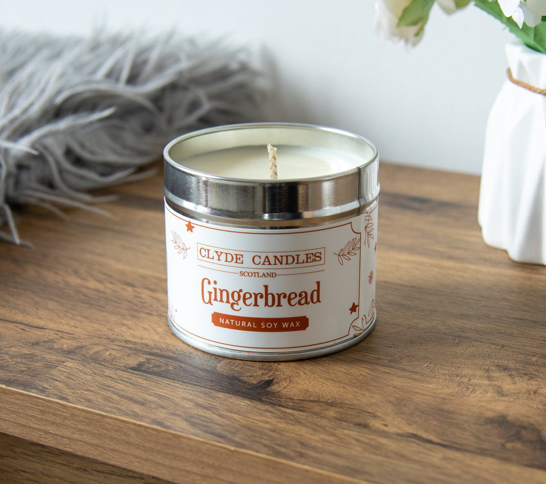 Gingerbread Candle Tin
