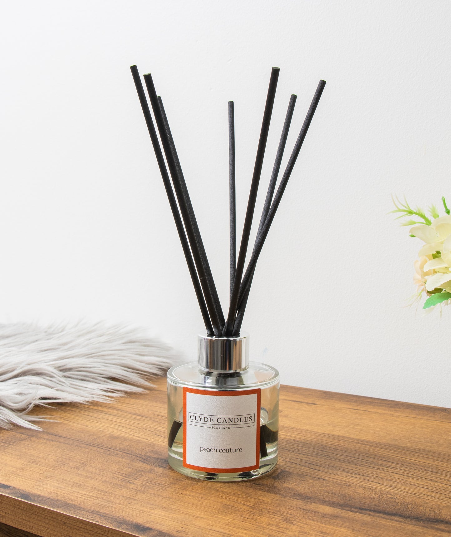 Peach Couture Reed Diffuser (No Box) – Limited Summer Edition | Only 100 Made