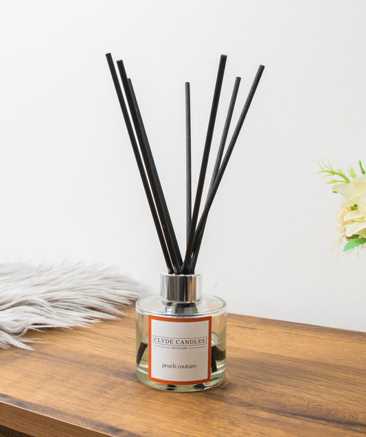 Peach Couture Reed Diffuser (No Box) – Limited Summer Edition | Only 100 Made