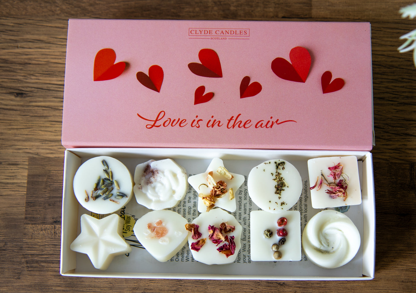 Merry Christmas botanical wax melts gift sleeve