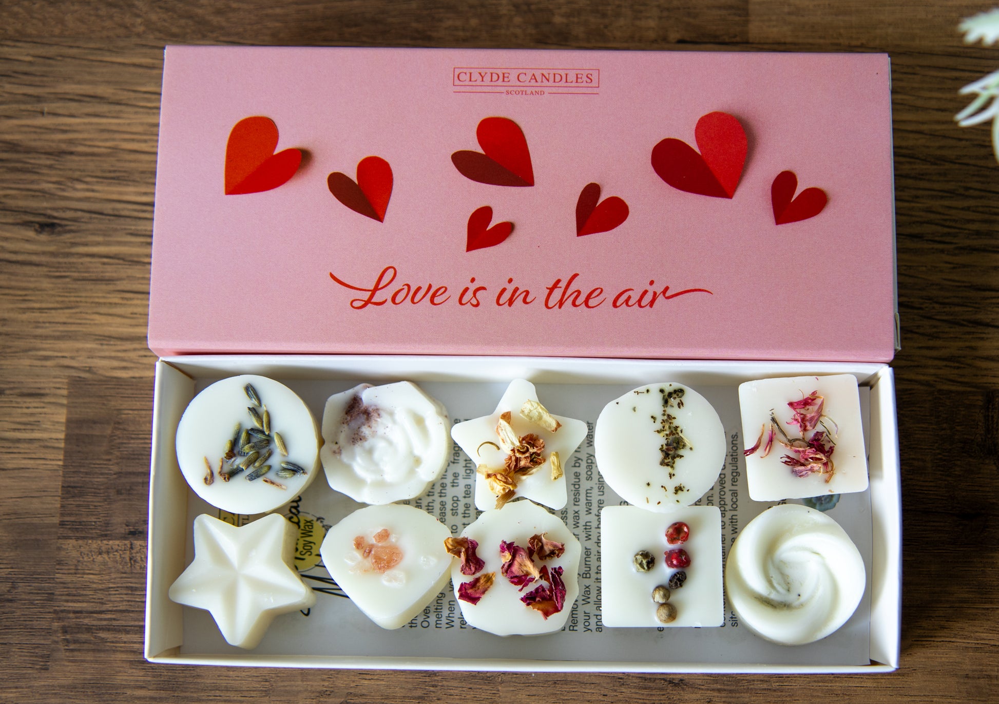 Merry Christmas botanical wax melts gift sleeve