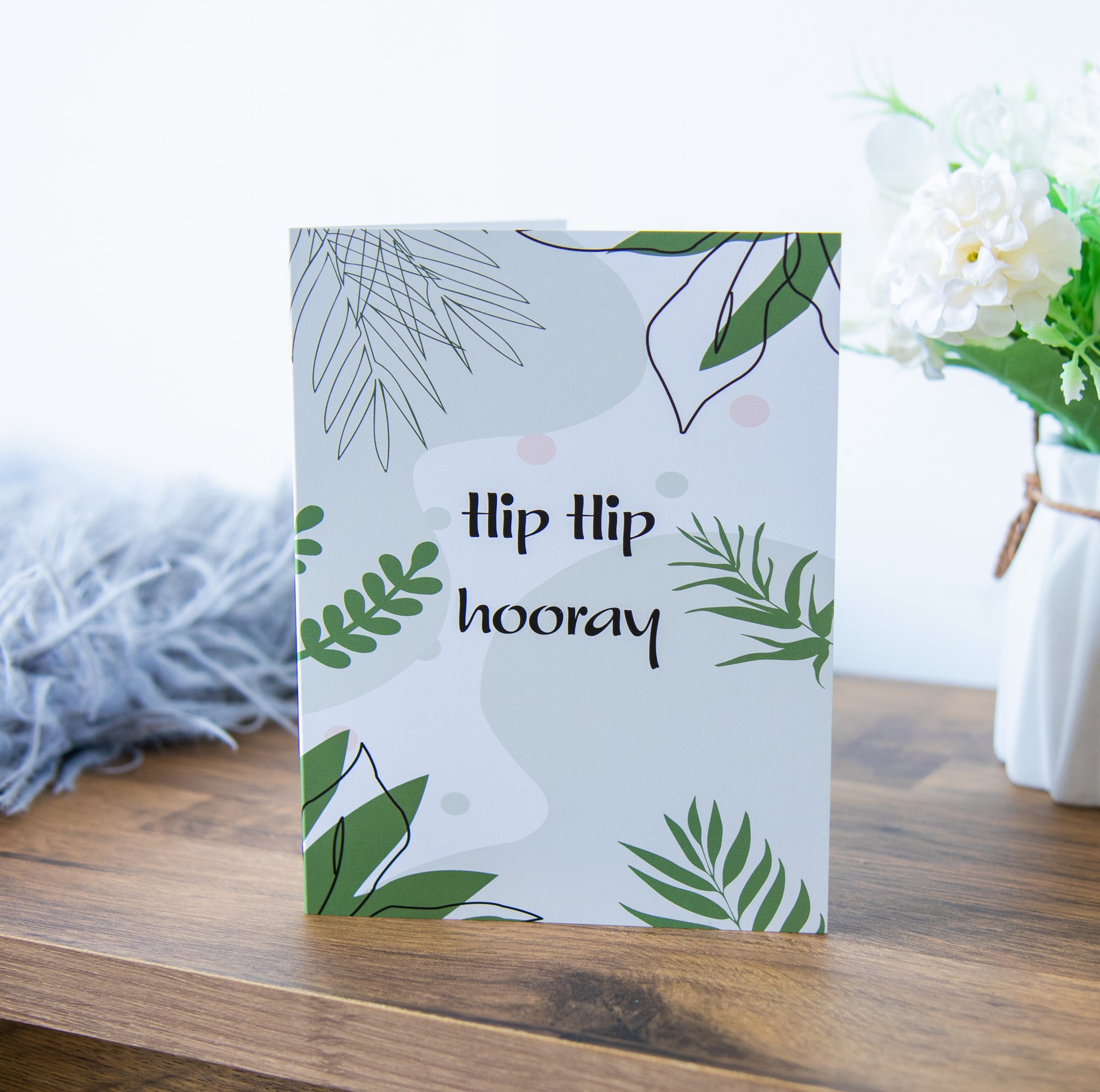 Hip Hip Hooray Greeting Card