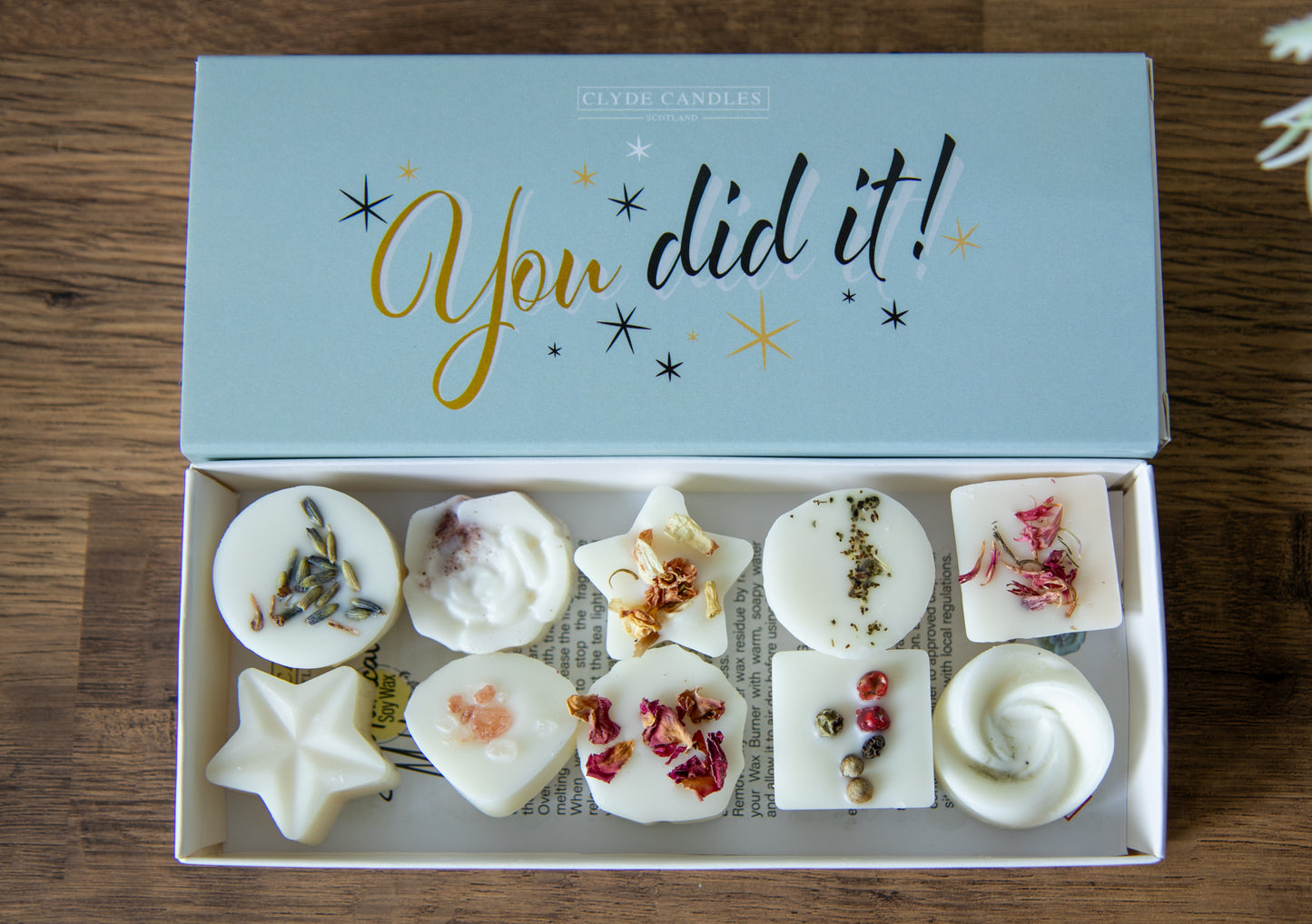 Mum botanical wax melts gift sleeve