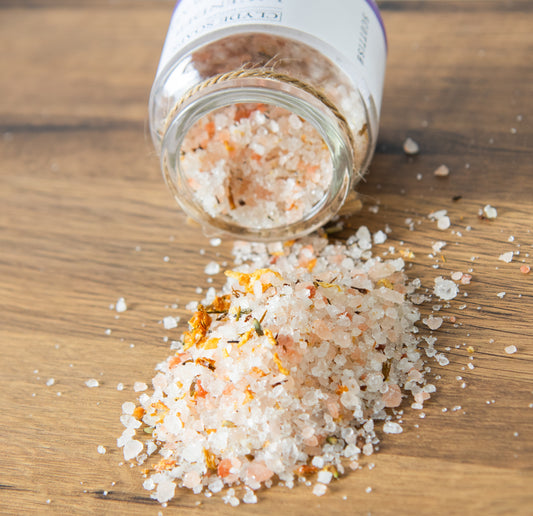 Lavender & Lemongrass Bath Salts, clyde soaps scotland