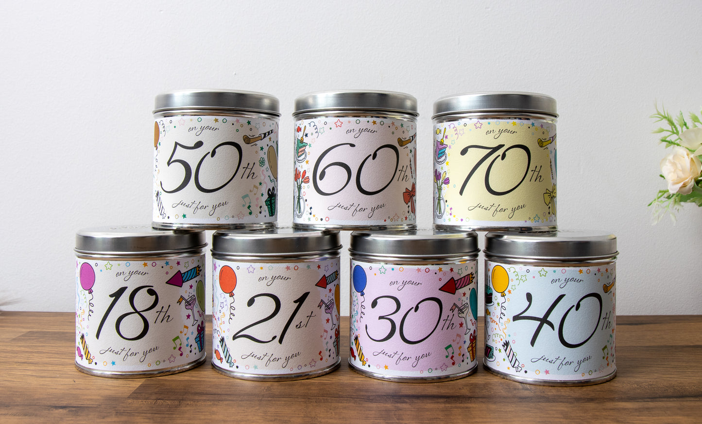 Made For Moments 40th Birthday Candle