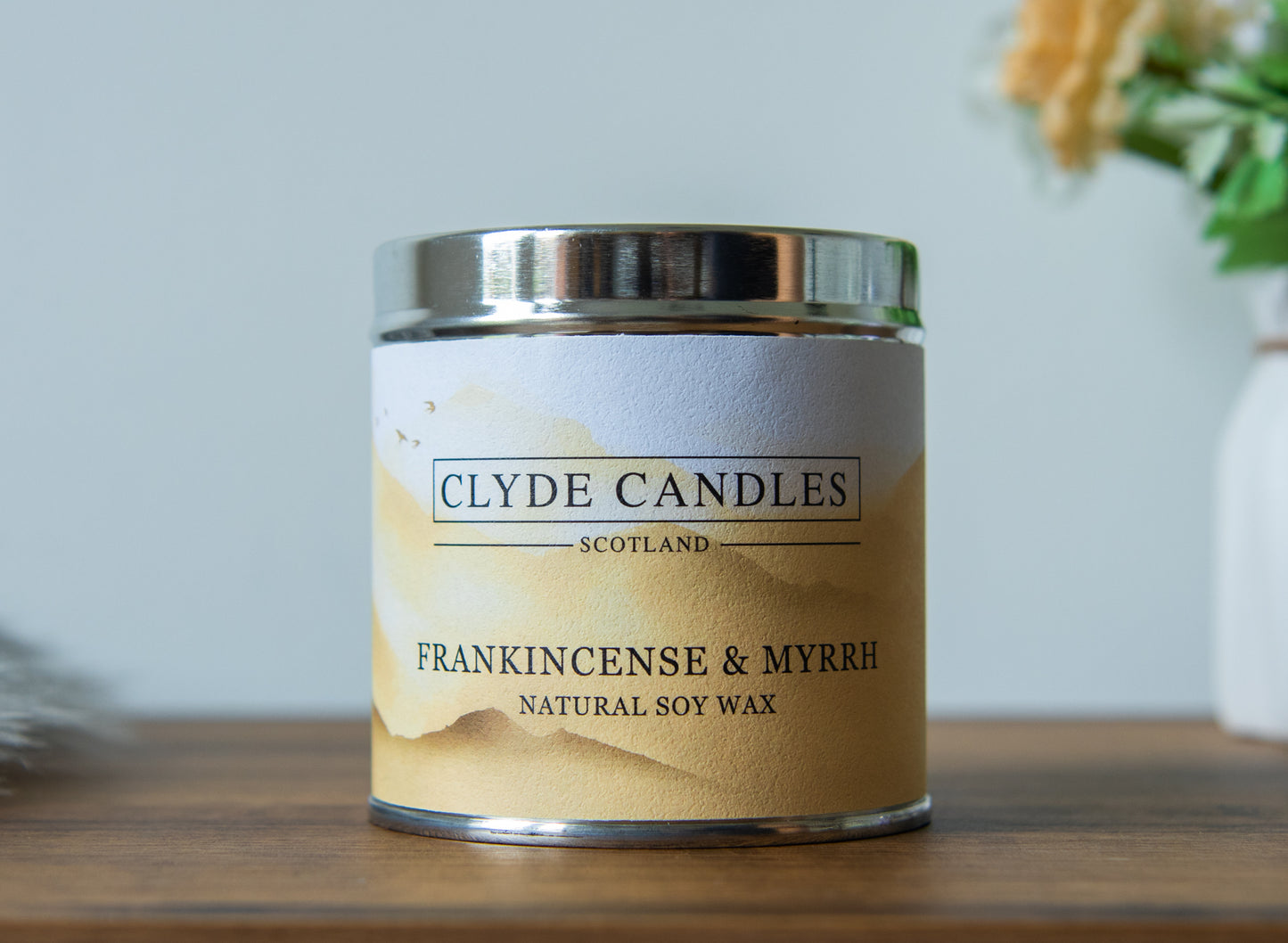 Frankincense & Myrrh Candle Tin