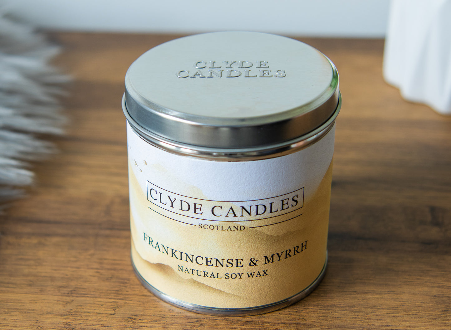 Frankincense & Myrrh Candle Tin
