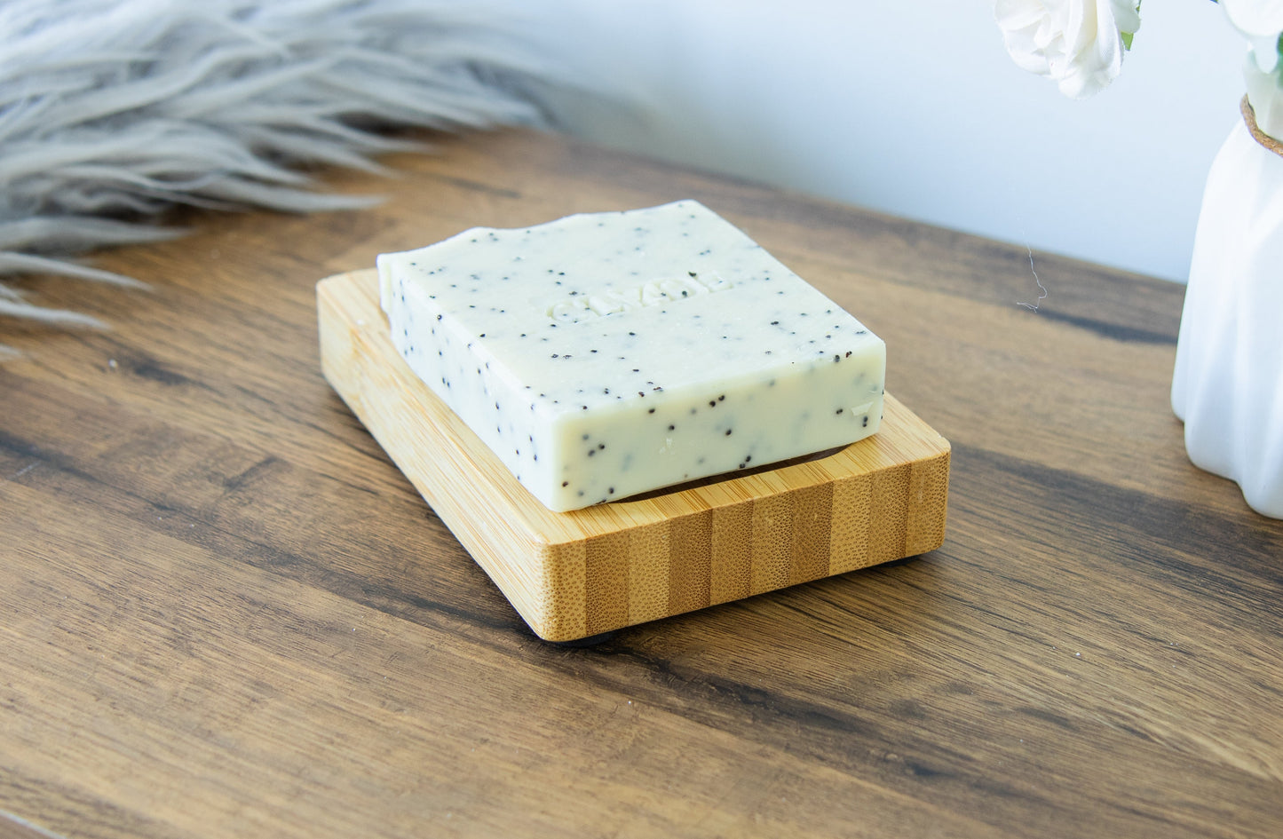 WOODEN SOAP DISH
