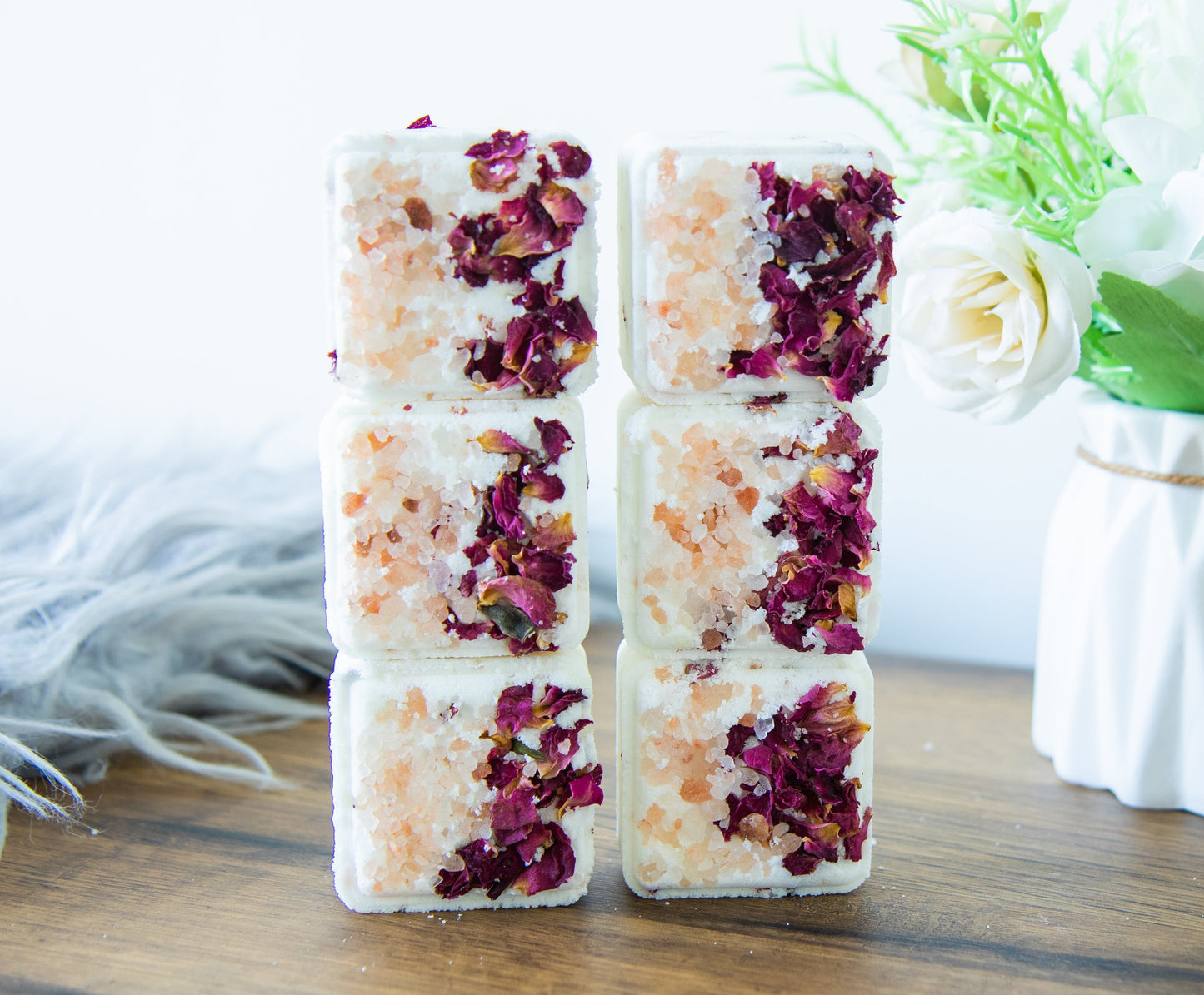 clyde soaps quare bath bombs peppermint and roseary