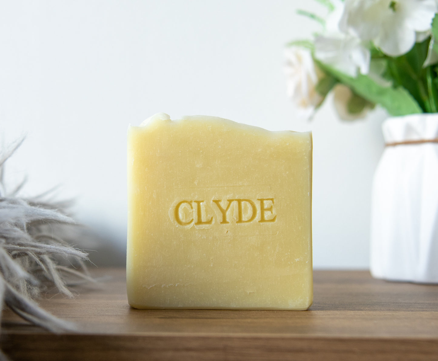 Pure Verbena Soap Bar - Clyde Soaps , Cold Process, Palm Oil & Plastic Free, Eco Gift, UK Handmade Vegan, Cruelty Free, Artisan Soap