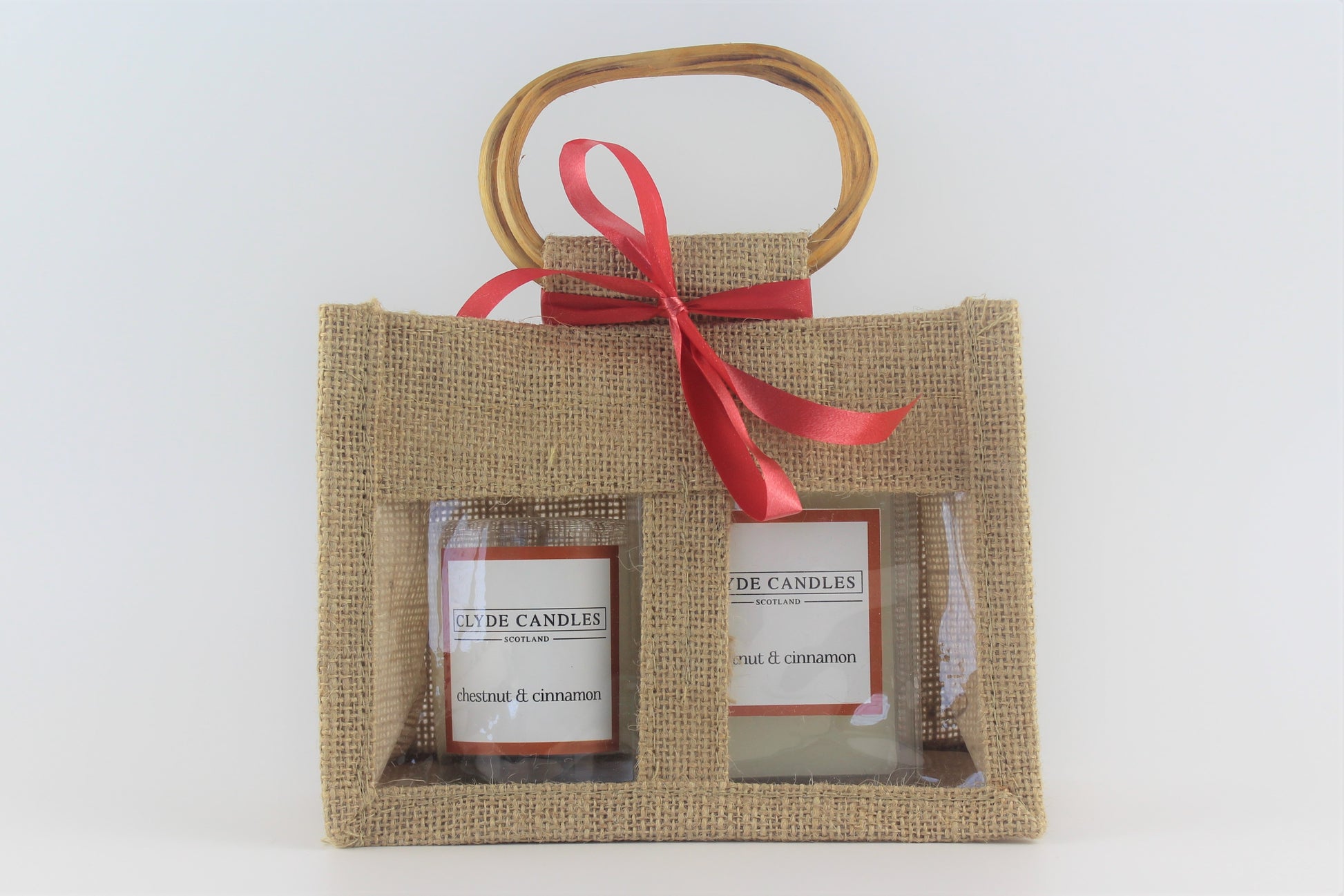Clyde Candles Votive & Wax Melt Gift Set - Chestnut & Cinnamon Natural Soy Candle, Vegan friendly