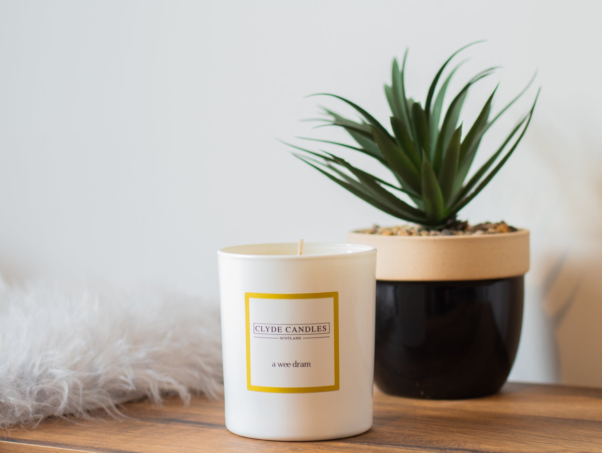 A Wee Dram Candle Natural Soy wax, Scottish Candles, Clyde Candles, whisky Candle, scottish luxury gifts