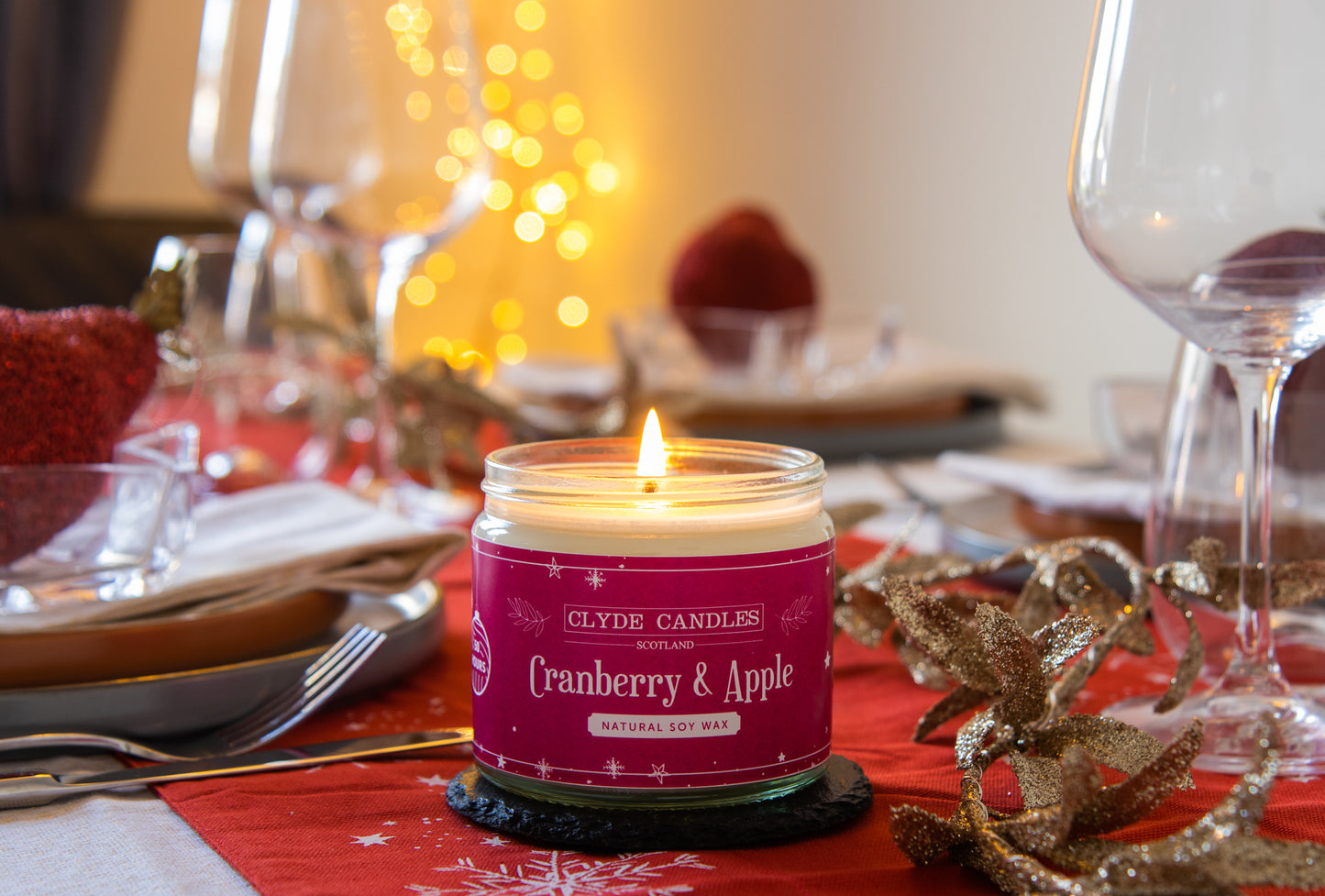 Cranberry & Apple Christmas Jar