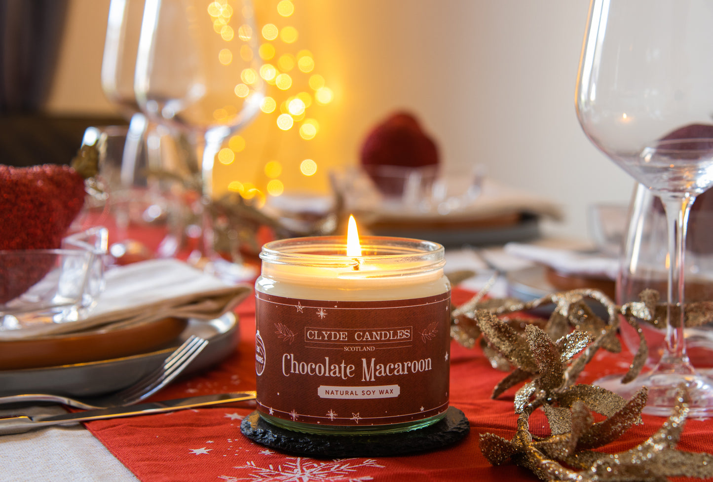 Chocolate Macaroon Christmas Jar