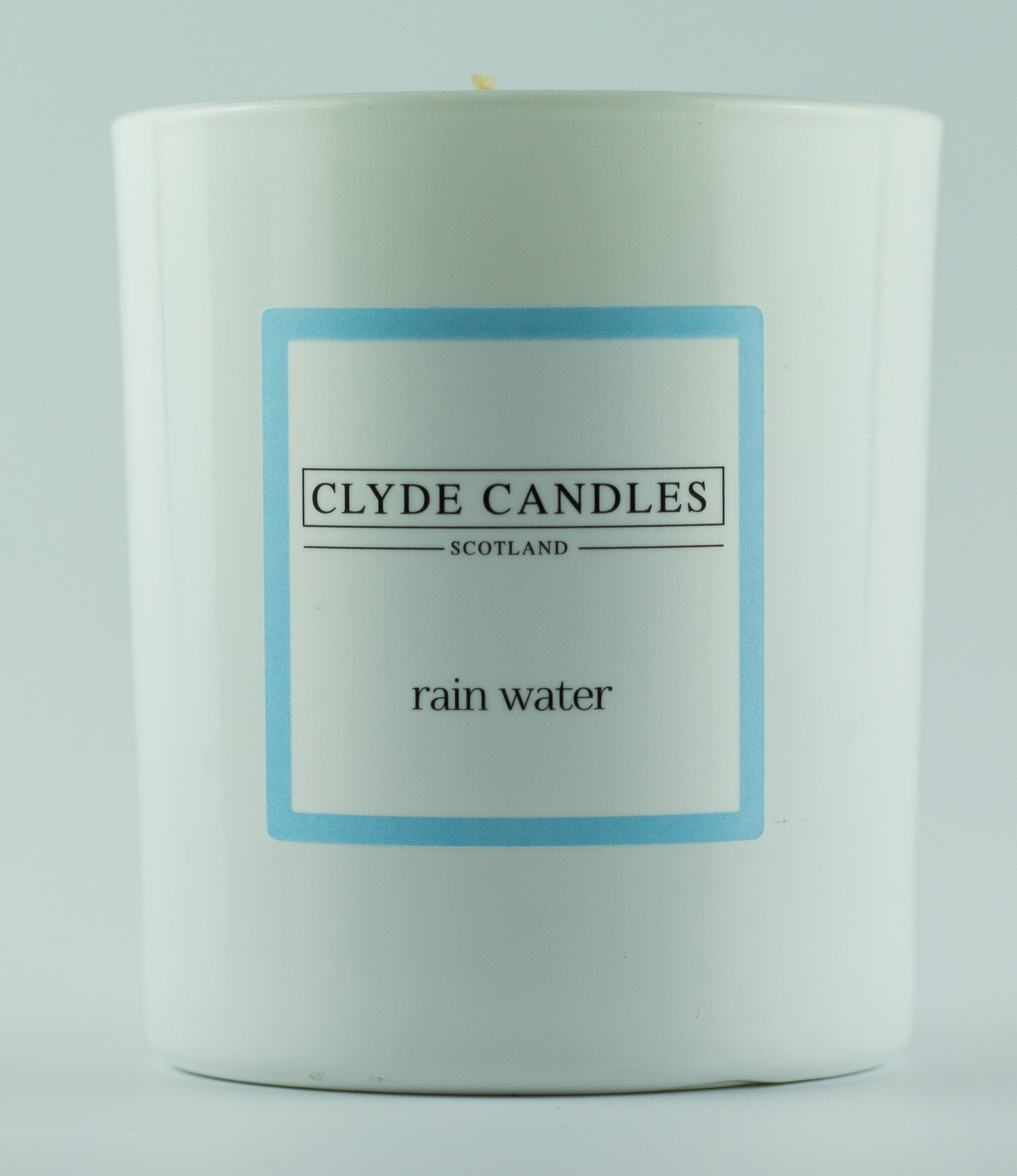 Rain Water Gift Box Candle - Large Glass, luxury natural soy candle gift for her
